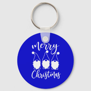 Merry Christmas Gnomes-45762 Key Ring
