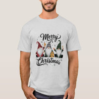 Merry Christmas Gnomes Cute Xmas Holiday Tree