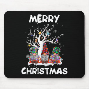 Merry Christmas Gnomes Fun Xmas Family Men Women Mouse Mat