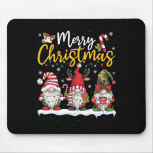 Merry Christmas Gnomes Lover Xmas Family Men Women Mouse Mat