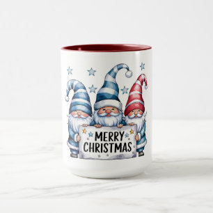 Merry Christmas Gnomes Mug