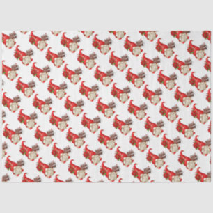Merry Christmas Gnomes Tissue Paper