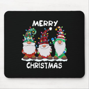 Merry Christmas Gnomes Xmas Family Men Women Mouse Mat