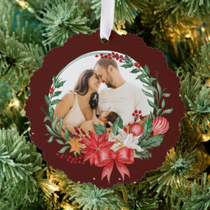 Merry Christmas Gold For Dad   Tree Decoration Card