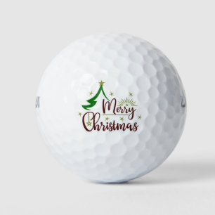 **MERRY CHRISTMAS** GOLF BALL