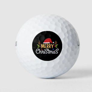 Merry Christmas Golf Balls