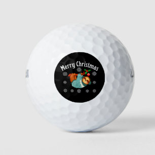 Merry Christmas Golf Balls