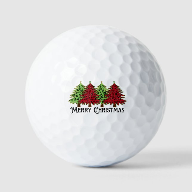 Merry Christmas   Golf Balls (Front)