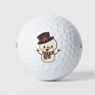Merry christmas golf balls