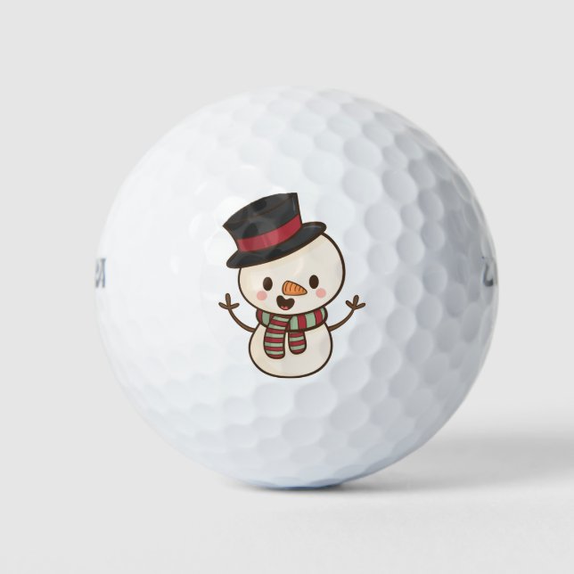 Merry christmas golf balls (Front)