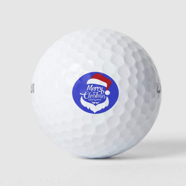Merry Christmas Golf Balls (Front)