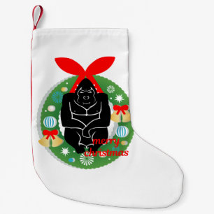 merry christmas gorilla stocking