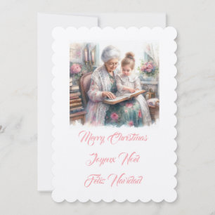 Merry Christmas Grandma Invitation