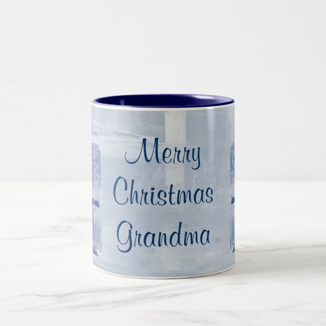 Merry Christmas Grandma Mug (Center)