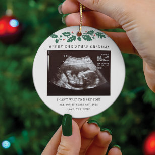 pregnant mother christmas ornament