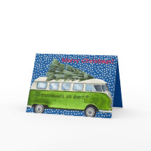 Merry Christmas Grandma's or Bust Personalised