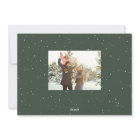 Merry Christmas green family photo