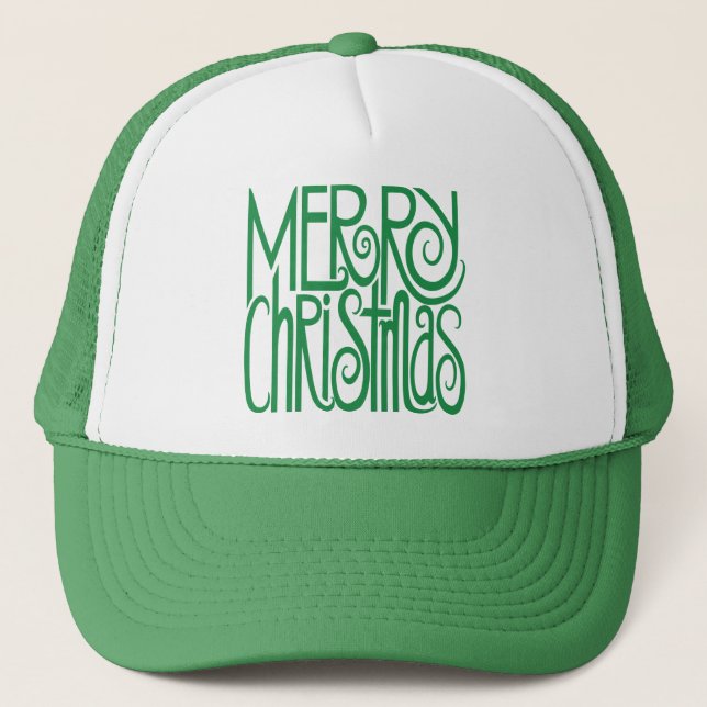 Merry Christmas green Hat (Front)