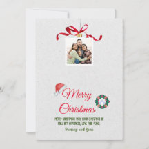 Merry Christmas Greeting Card