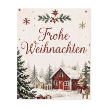 Merry Christmas Greeting Card