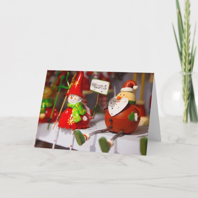 Merry Christmas Greeting Card (Front)