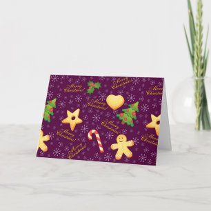 Merry Christmas Greeting Card (Blank)