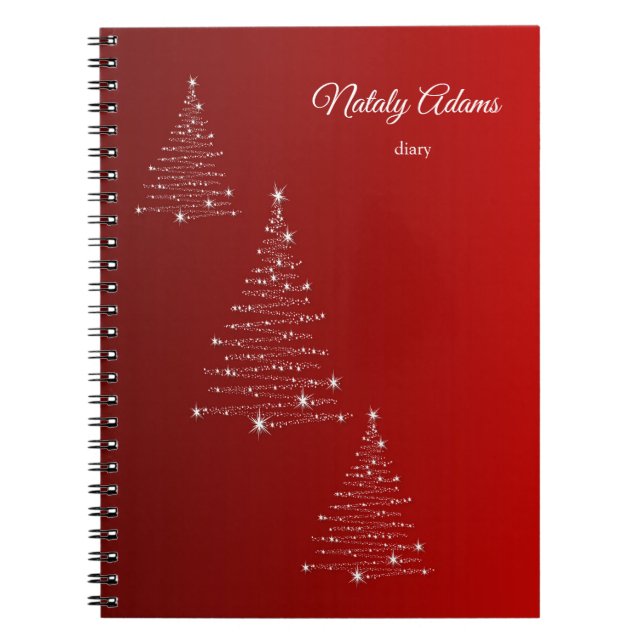 Merry Christmas. Greeting. Notebook (Front)