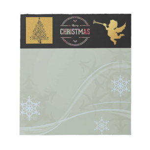 Merry Christmas Greeting Notepad
