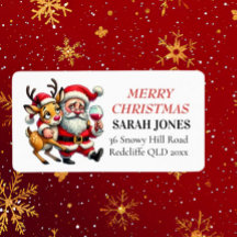 Merry Christmas Greetings Santa