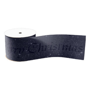 Merry Christmas Grosgrain Ribbon