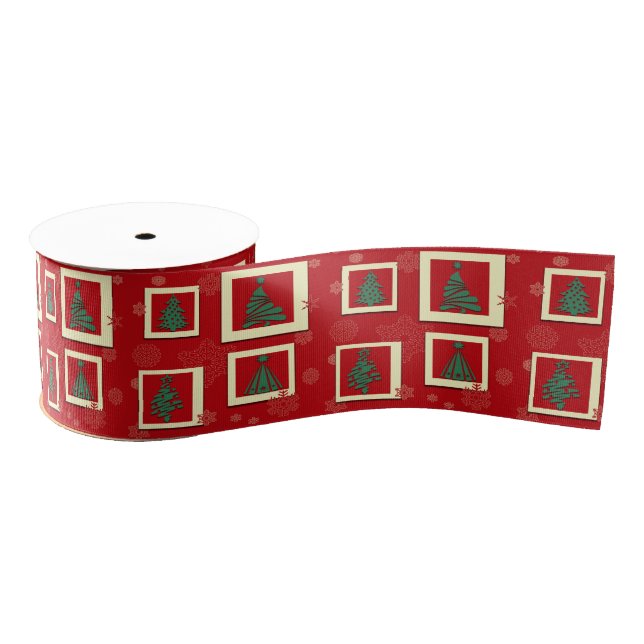 Merry Christmas Grosgrain Ribbon (Spool)