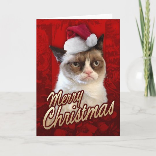 xmas grumpy cat