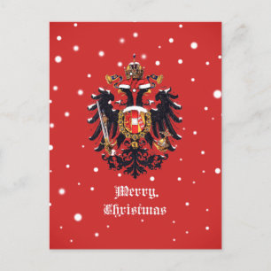 "Merry Christmas" Habsburg Postcard
