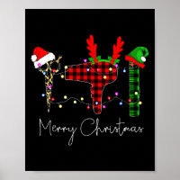 Merry Christmas Hairstylist Funny Tool Hairdresser