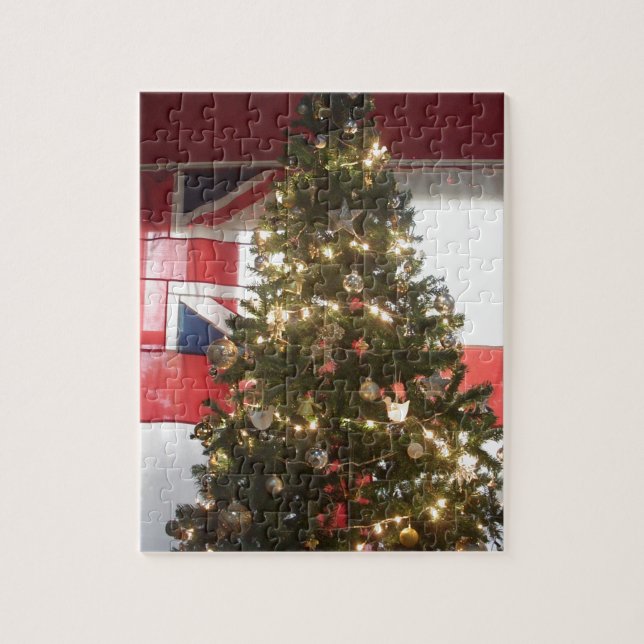 Merry Christmas Hakuna Matata UK. Jigsaw Puzzle (Vertical)