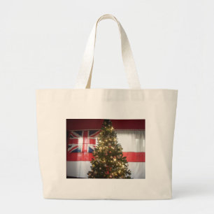 Merry Christmas Hakuna Matata UK. Large Tote Bag