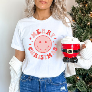 Merry Christmas Happy Face T-Shirt