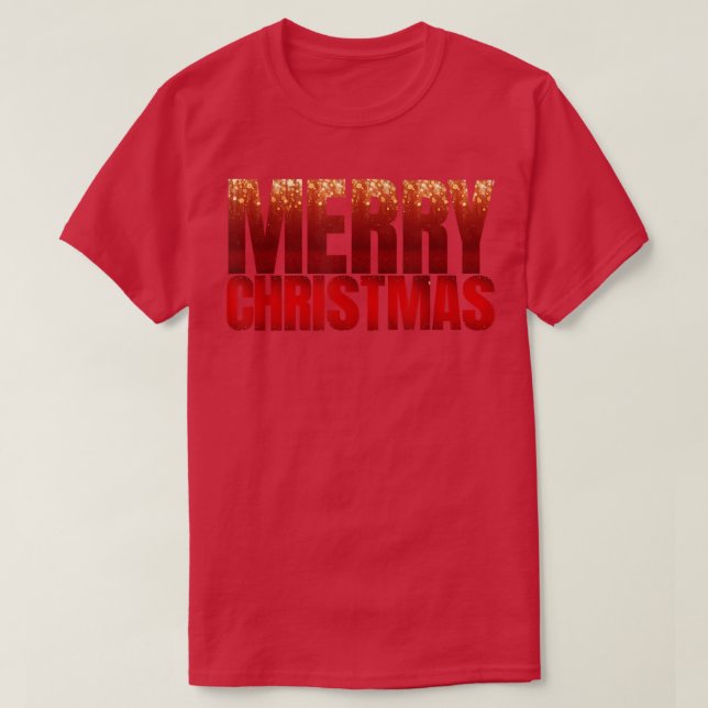 Merry Christmas Happy Holidays Greetings Pajama Gi T-Shirt (Design Front)