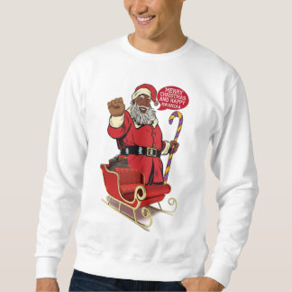 Merry Christmas & Happy Kwanzaa Sweatshirt