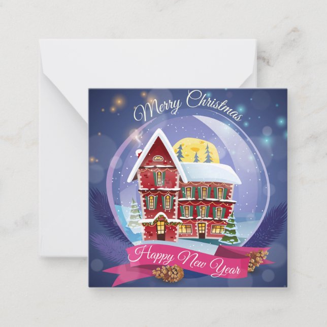 Merry Christmas/Happy New Year Card (Front)