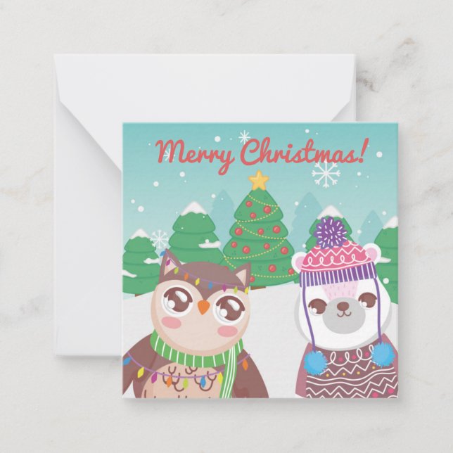 Merry Christmas/Happy New Year Card (Front)