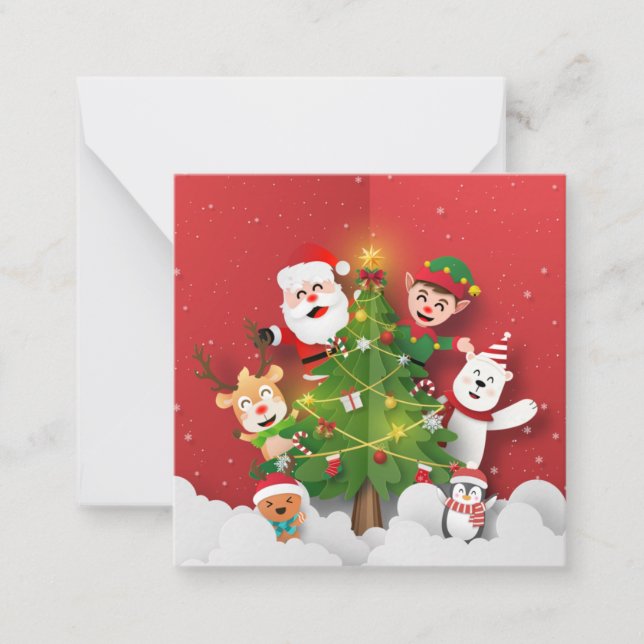 Merry Christmas/Happy New Year Card (Front)