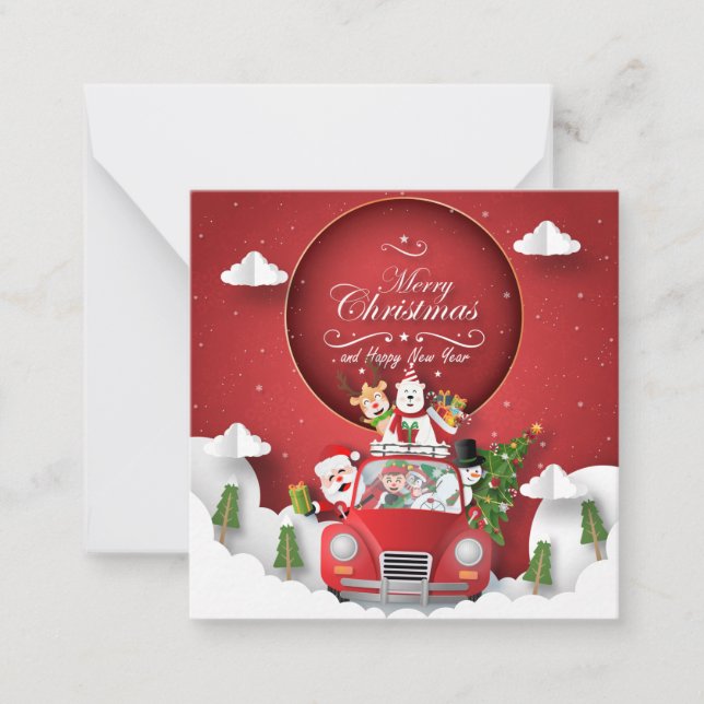 Merry Christmas/Happy New Year Card (Front)