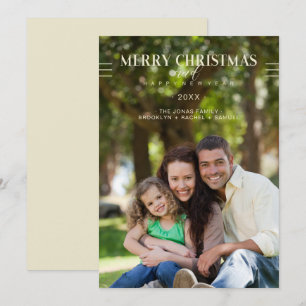 Merry Christmas Happy New Year Custom Photo Script