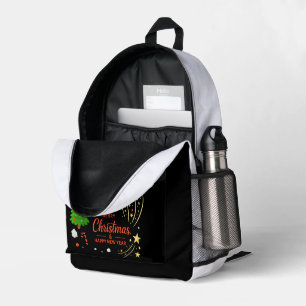 Merry Christmas & Happy New Year  Festive Backpack