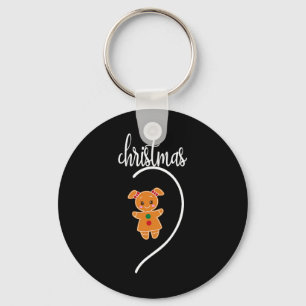 Merry Christmas Happy New Year Good Key Ring