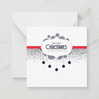 Merry Christmas & Happy New Year - Holiday Card