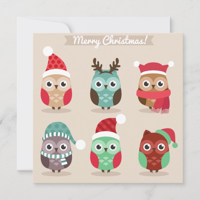 Merry Christmas/Happy New Year Holiday Card (Front)