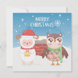 Merry Christmas/Happy New Year Holiday Card