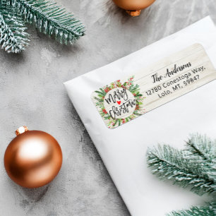 Merry Christmas & Happy New Year Holiday Greetings